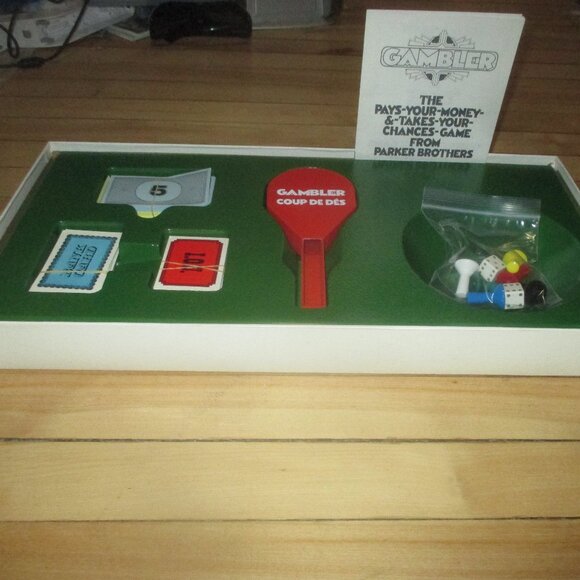 Gambler Board Game (Parker Brothers, 1975) Rare! - Picture 3 of 3